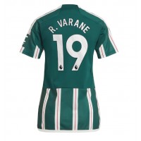Manchester United Raphael Varane #19 Vonkajší Ženy futbalový dres 2023-24 Krátky Rukáv